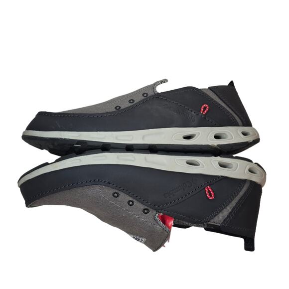 8.5W Columbia Bahama Vent Slip On Loafer Gray PFG Fishing Deck Boat Dock Shoes - Picture 10 of 11